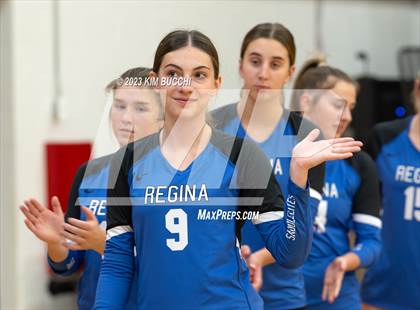 Thumbnail 2 in Shrine Catholic vs Regina (CHSL Cardinal Quarterfinal) photogallery.
