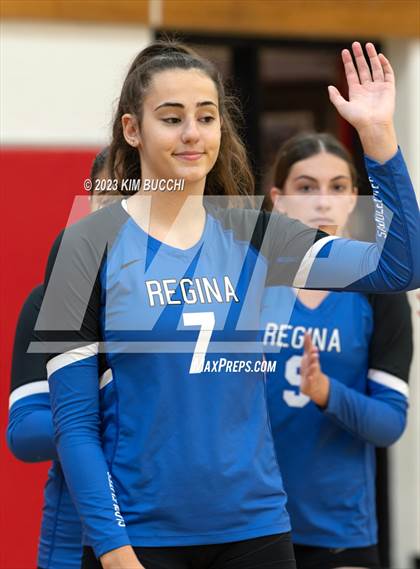 Thumbnail 3 in Shrine Catholic vs Regina (CHSL Cardinal Quarterfinal) photogallery.