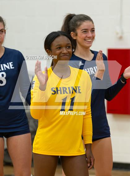 Thumbnail 3 in Shrine Catholic vs Regina (CHSL Cardinal Quarterfinal) photogallery.