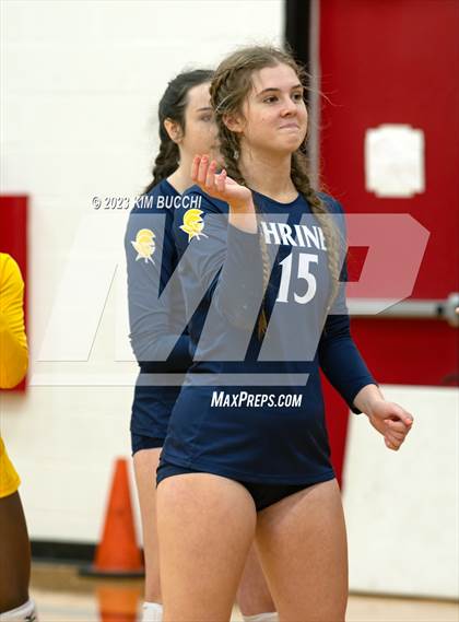 Thumbnail 2 in Shrine Catholic vs Regina (CHSL Cardinal Quarterfinal) photogallery.
