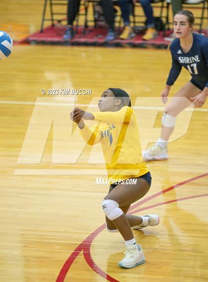 Thumbnail 2 in Shrine Catholic vs Regina (CHSL Cardinal Quarterfinal) photogallery.