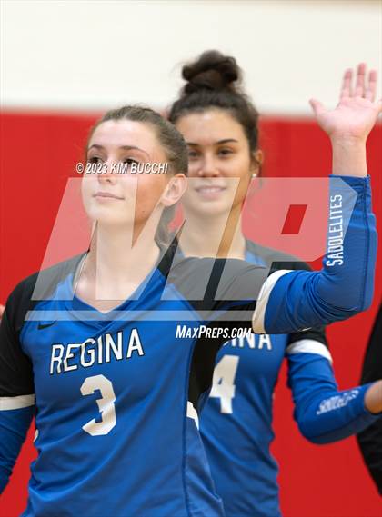 Thumbnail 3 in Shrine Catholic vs Regina (CHSL Cardinal Quarterfinal) photogallery.