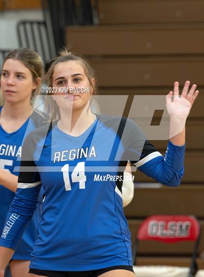 Thumbnail 2 in Shrine Catholic vs Regina (CHSL Cardinal Quarterfinal) photogallery.