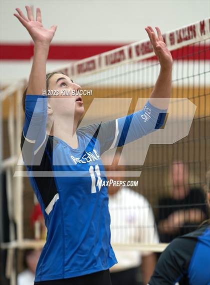 Thumbnail 3 in Shrine Catholic vs Regina (CHSL Cardinal Quarterfinal) photogallery.