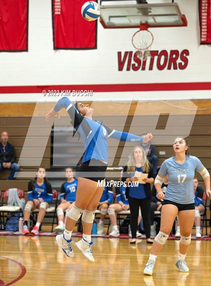 Thumbnail 1 in Shrine Catholic vs Regina (CHSL Cardinal Quarterfinal) photogallery.