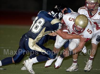 Thumbnail 1 in Cardinal Newman vs. Central Catholic (Battle at the Capital) photogallery.