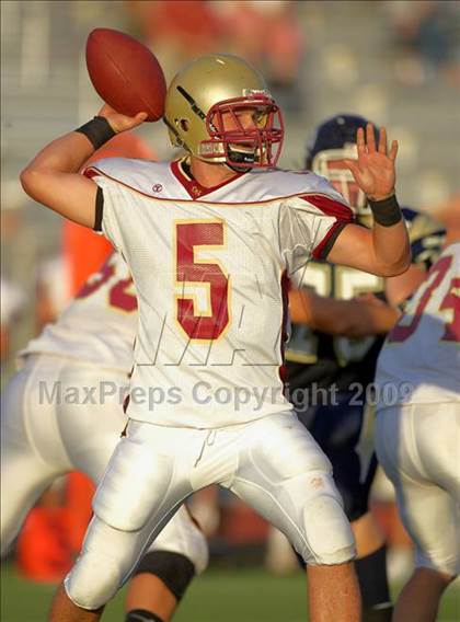Thumbnail 2 in Cardinal Newman vs. Central Catholic (Battle at the Capital) photogallery.