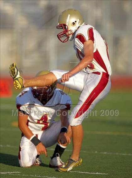 Thumbnail 2 in Cardinal Newman vs. Central Catholic (Battle at the Capital) photogallery.