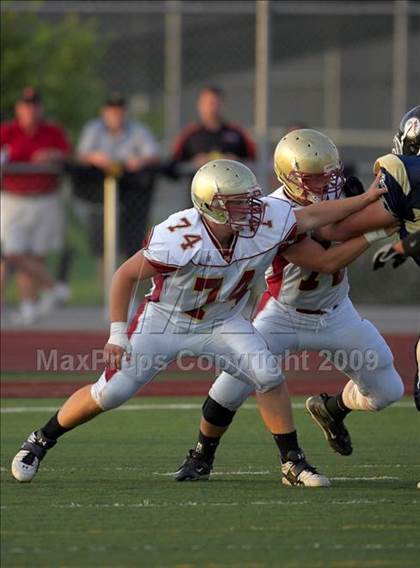 Thumbnail 1 in Cardinal Newman vs. Central Catholic (Battle at the Capital) photogallery.