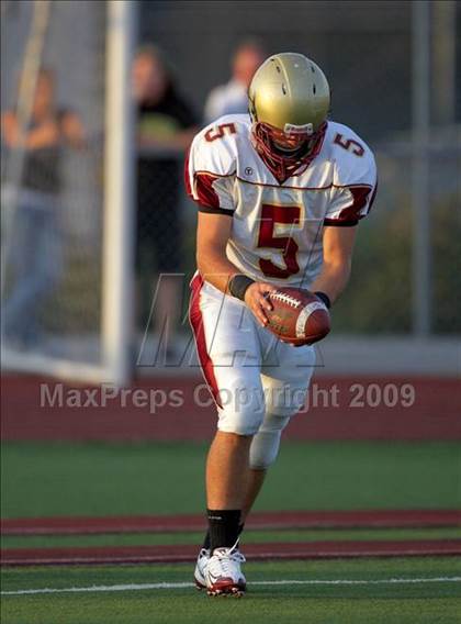 Thumbnail 2 in Cardinal Newman vs. Central Catholic (Battle at the Capital) photogallery.