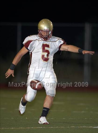 Thumbnail 3 in Cardinal Newman vs. Central Catholic (Battle at the Capital) photogallery.