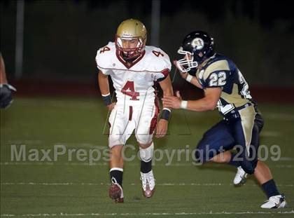 Thumbnail 2 in Cardinal Newman vs. Central Catholic (Battle at the Capital) photogallery.