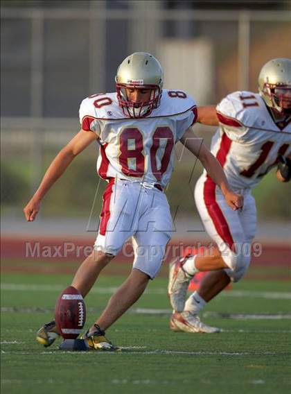 Thumbnail 3 in Cardinal Newman vs. Central Catholic (Battle at the Capital) photogallery.