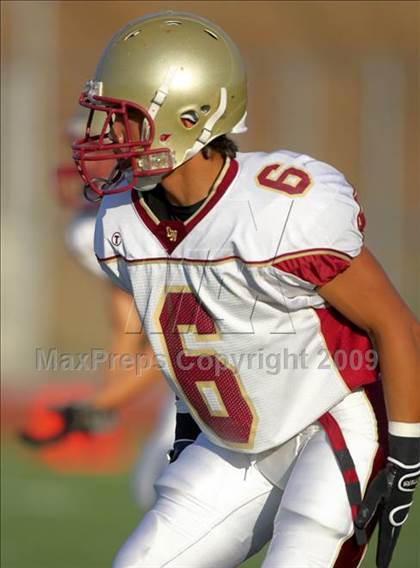 Thumbnail 3 in Cardinal Newman vs. Central Catholic (Battle at the Capital) photogallery.
