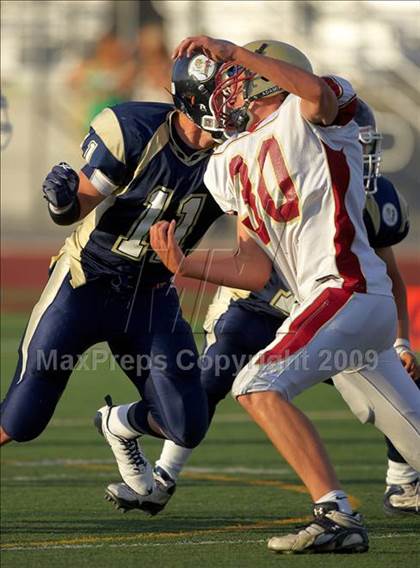 Thumbnail 3 in Cardinal Newman vs. Central Catholic (Battle at the Capital) photogallery.