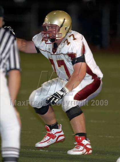 Thumbnail 3 in Cardinal Newman vs. Central Catholic (Battle at the Capital) photogallery.