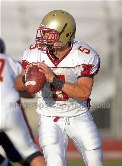 Thumbnail 2 in Cardinal Newman vs. Central Catholic (Battle at the Capital) photogallery.