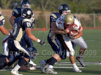 Thumbnail 2 in Cardinal Newman vs. Central Catholic (Battle at the Capital) photogallery.