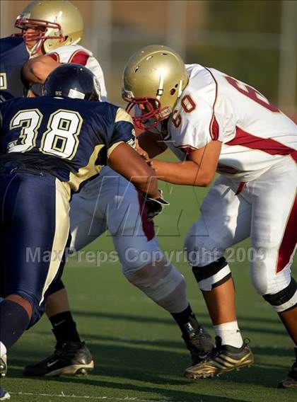 Thumbnail 1 in Cardinal Newman vs. Central Catholic (Battle at the Capital) photogallery.
