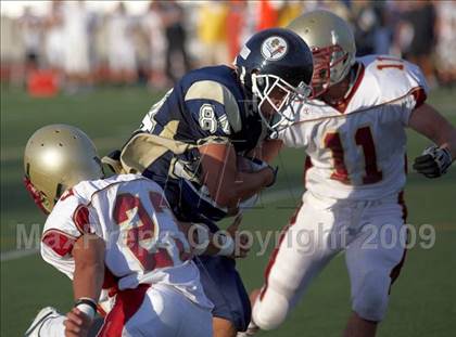 Thumbnail 3 in Cardinal Newman vs. Central Catholic (Battle at the Capital) photogallery.