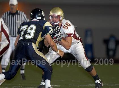 Thumbnail 2 in Cardinal Newman vs. Central Catholic (Battle at the Capital) photogallery.