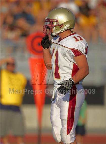 Thumbnail 3 in Cardinal Newman vs. Central Catholic (Battle at the Capital) photogallery.