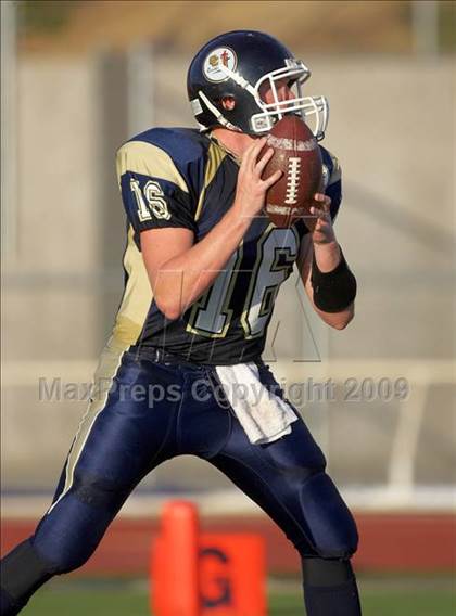 Thumbnail 3 in Cardinal Newman vs. Central Catholic (Battle at the Capital) photogallery.