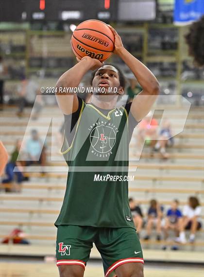 Thumbnail 2 in Greenfield-Central vs Lawrence North (IBCA / IHSAA Showcase) photogallery.