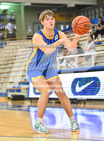Thumbnail 3 in Greenfield-Central vs Lawrence North (IBCA / IHSAA Showcase) photogallery.