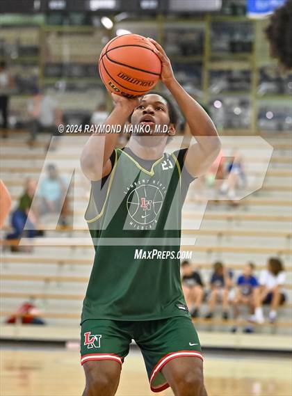 Thumbnail 1 in Greenfield-Central vs Lawrence North (IBCA / IHSAA Showcase) photogallery.