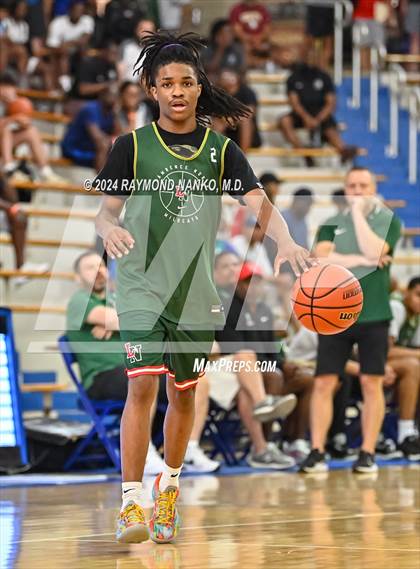 Thumbnail 1 in Greenfield-Central vs Lawrence North (IBCA / IHSAA Showcase) photogallery.