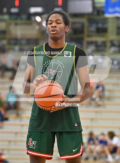 Thumbnail 2 in Greenfield-Central vs Lawrence North (IBCA / IHSAA Showcase) photogallery.