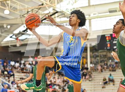 Thumbnail 3 in Greenfield-Central vs Lawrence North (IBCA / IHSAA Showcase) photogallery.