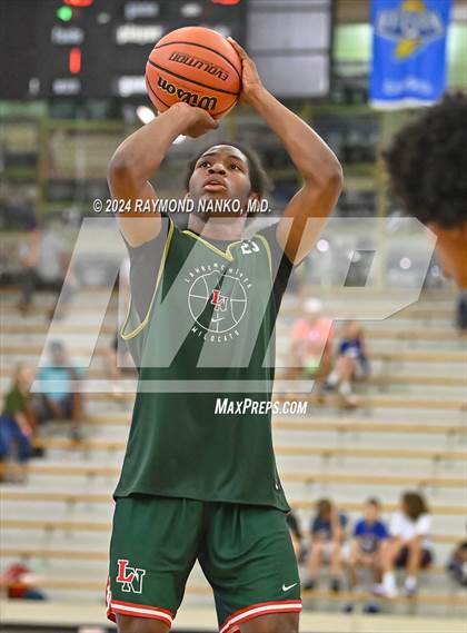 Thumbnail 3 in Greenfield-Central vs Lawrence North (IBCA / IHSAA Showcase) photogallery.