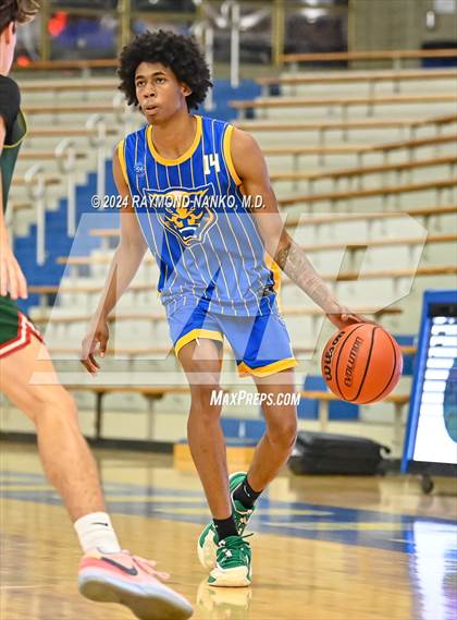 Thumbnail 2 in Greenfield-Central vs Lawrence North (IBCA / IHSAA Showcase) photogallery.