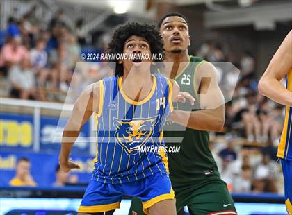 Thumbnail 1 in Greenfield-Central vs Lawrence North (IBCA / IHSAA Showcase) photogallery.