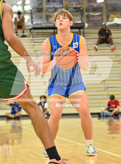Thumbnail 1 in Greenfield-Central vs Lawrence North (IBCA / IHSAA Showcase) photogallery.