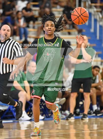 Thumbnail 2 in Greenfield-Central vs Lawrence North (IBCA / IHSAA Showcase) photogallery.