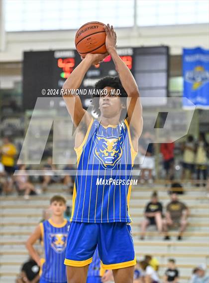 Thumbnail 3 in Greenfield-Central vs Lawrence North (IBCA / IHSAA Showcase) photogallery.