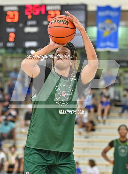 Thumbnail 1 in Greenfield-Central vs Lawrence North (IBCA / IHSAA Showcase) photogallery.