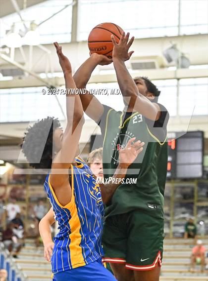 Thumbnail 2 in Greenfield-Central vs Lawrence North (IBCA / IHSAA Showcase) photogallery.