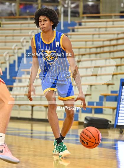 Thumbnail 1 in Greenfield-Central vs Lawrence North (IBCA / IHSAA Showcase) photogallery.