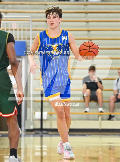 Thumbnail 3 in Greenfield-Central vs Lawrence North (IBCA / IHSAA Showcase) photogallery.