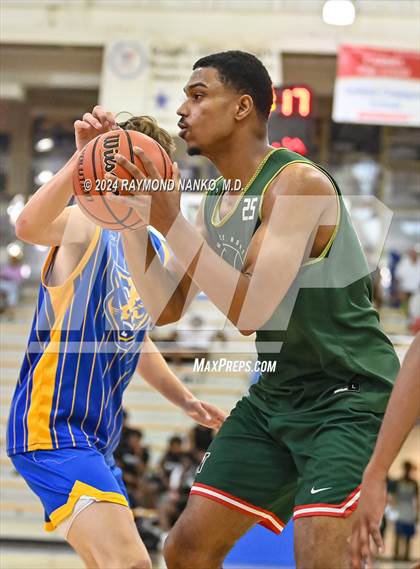 Thumbnail 3 in Greenfield-Central vs Lawrence North (IBCA / IHSAA Showcase) photogallery.