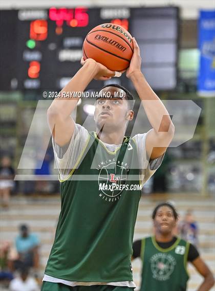 Thumbnail 2 in Greenfield-Central vs Lawrence North (IBCA / IHSAA Showcase) photogallery.
