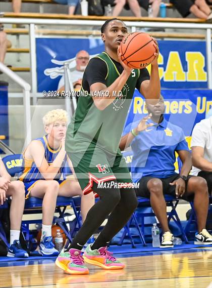 Thumbnail 3 in Greenfield-Central vs Lawrence North (IBCA / IHSAA Showcase) photogallery.