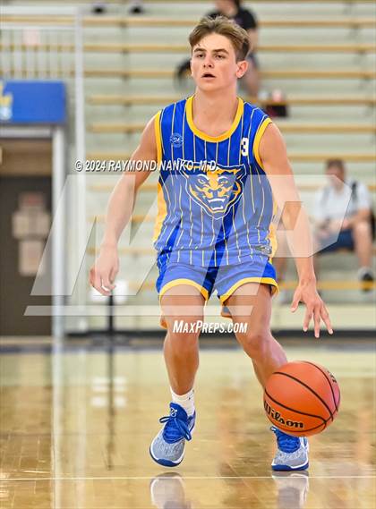 Thumbnail 1 in Greenfield-Central vs Lawrence North (IBCA / IHSAA Showcase) photogallery.