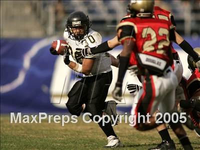 Thumbnail 1 in Santa Fe Christian vs. Valley Center (D4 Section Final) photogallery.