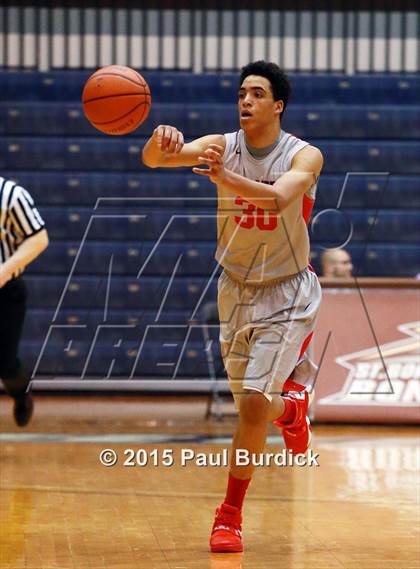 Thumbnail 2 in Jamestown vs Bradford (IAABO Holiday Tournament) photogallery.