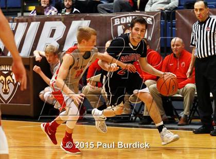 Thumbnail 3 in Jamestown vs Bradford (IAABO Holiday Tournament) photogallery.